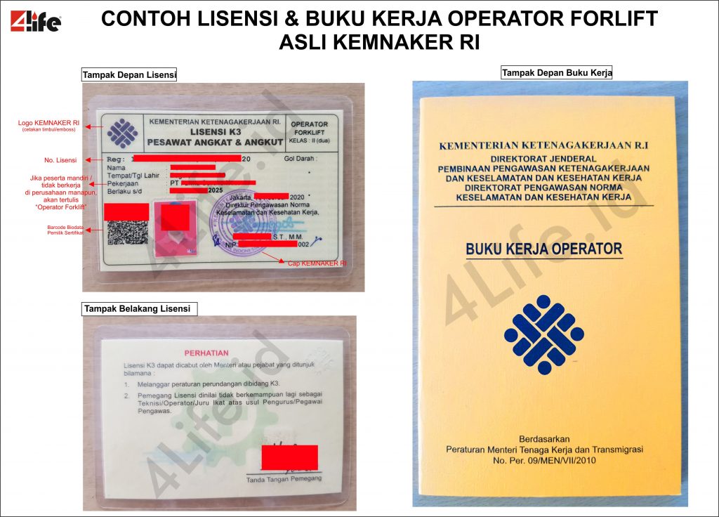 Contoh Sio Dan Sertifikat Asli Kemnaker 4life Indonesia Occupational Health Safety Services First Aid Care Product